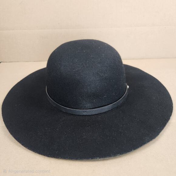 Target 100% Wool Floppy Hat Women’s One SZ Black Boho Excellent Condition - Picture 6 of 11